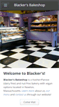 Mobile Screenshot of blackersbakeshop.com